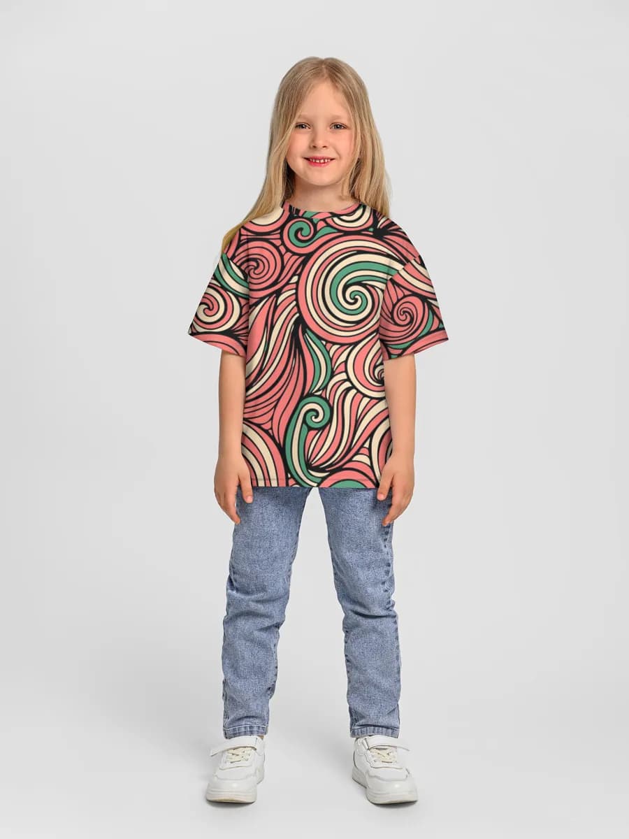 Children's T-shirt. Oversized
