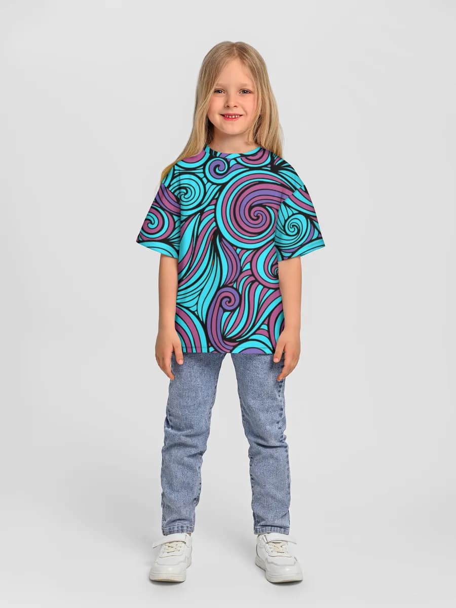Children's T-shirt. Oversized