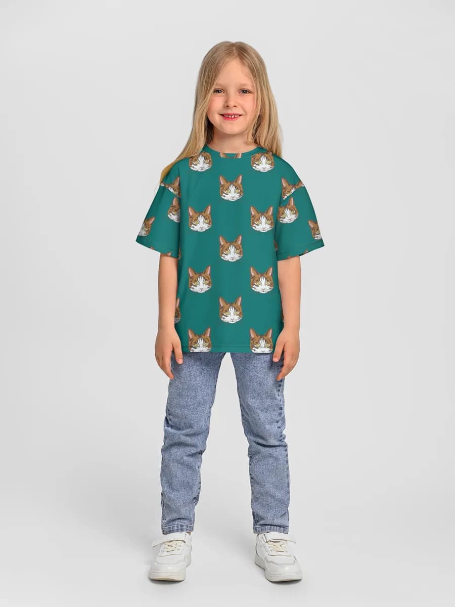 Children's T-shirt. Oversized