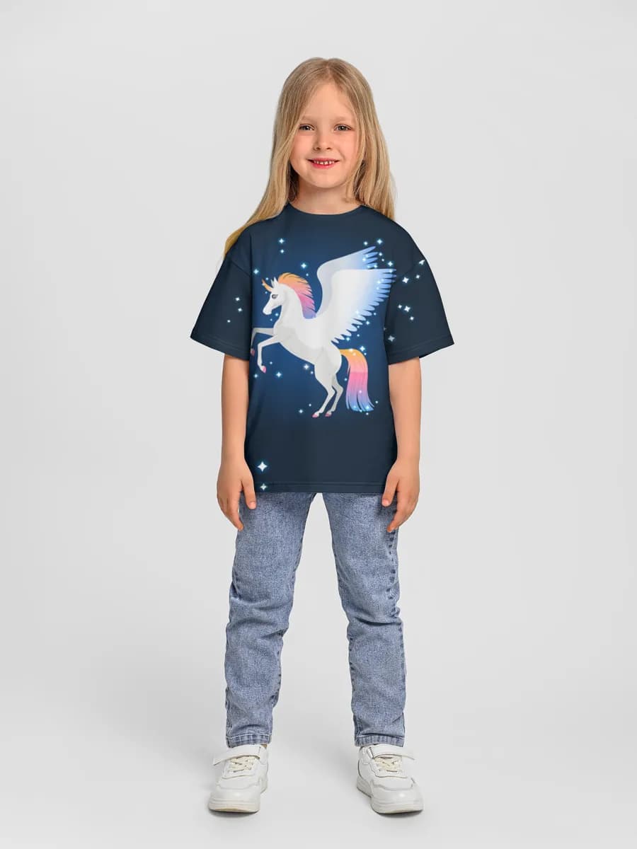 Children's T-shirt. Oversized