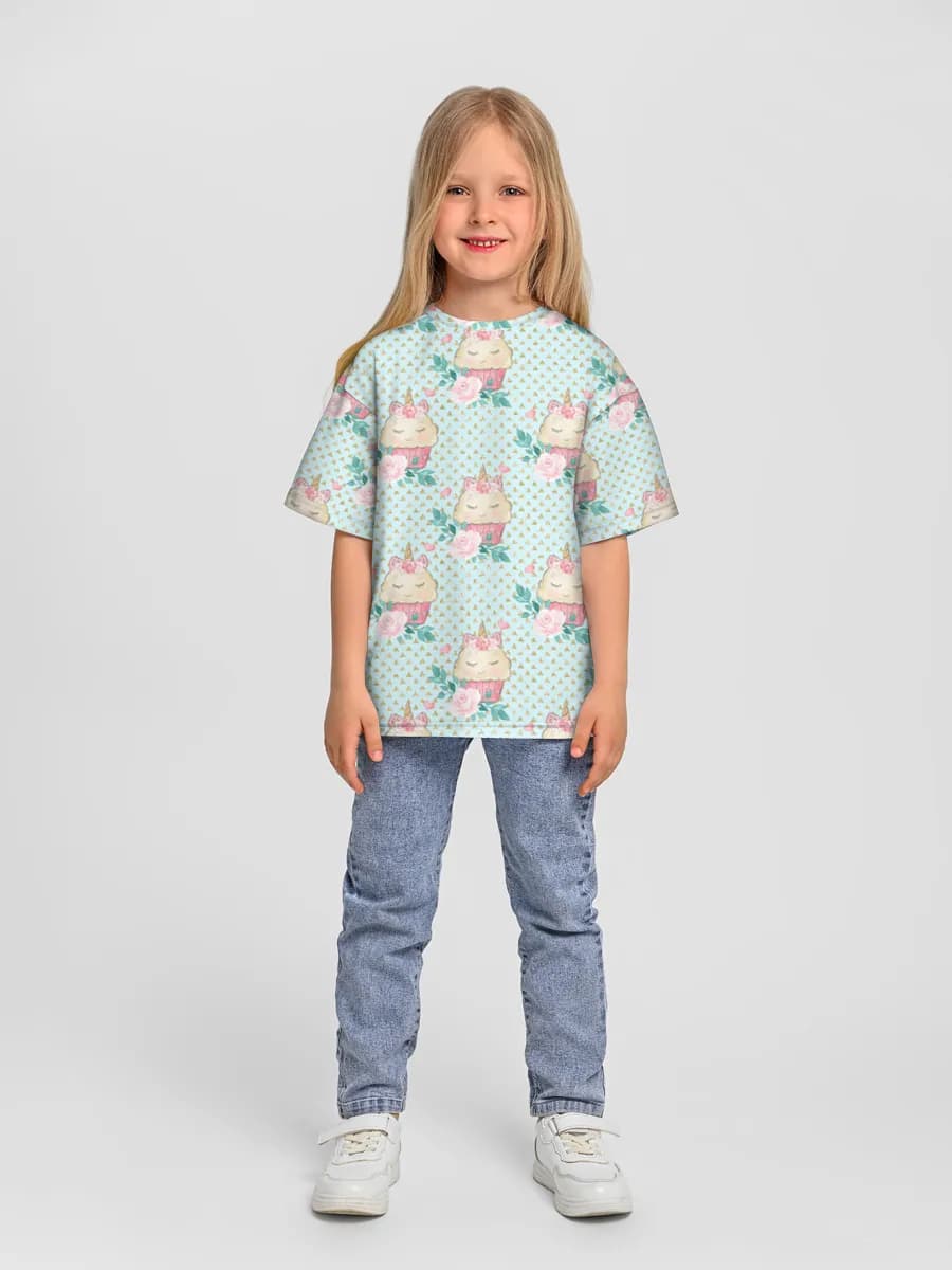 Children's T-shirt. Oversized