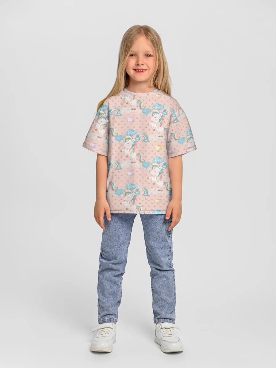 Children's T-shirt. Oversized