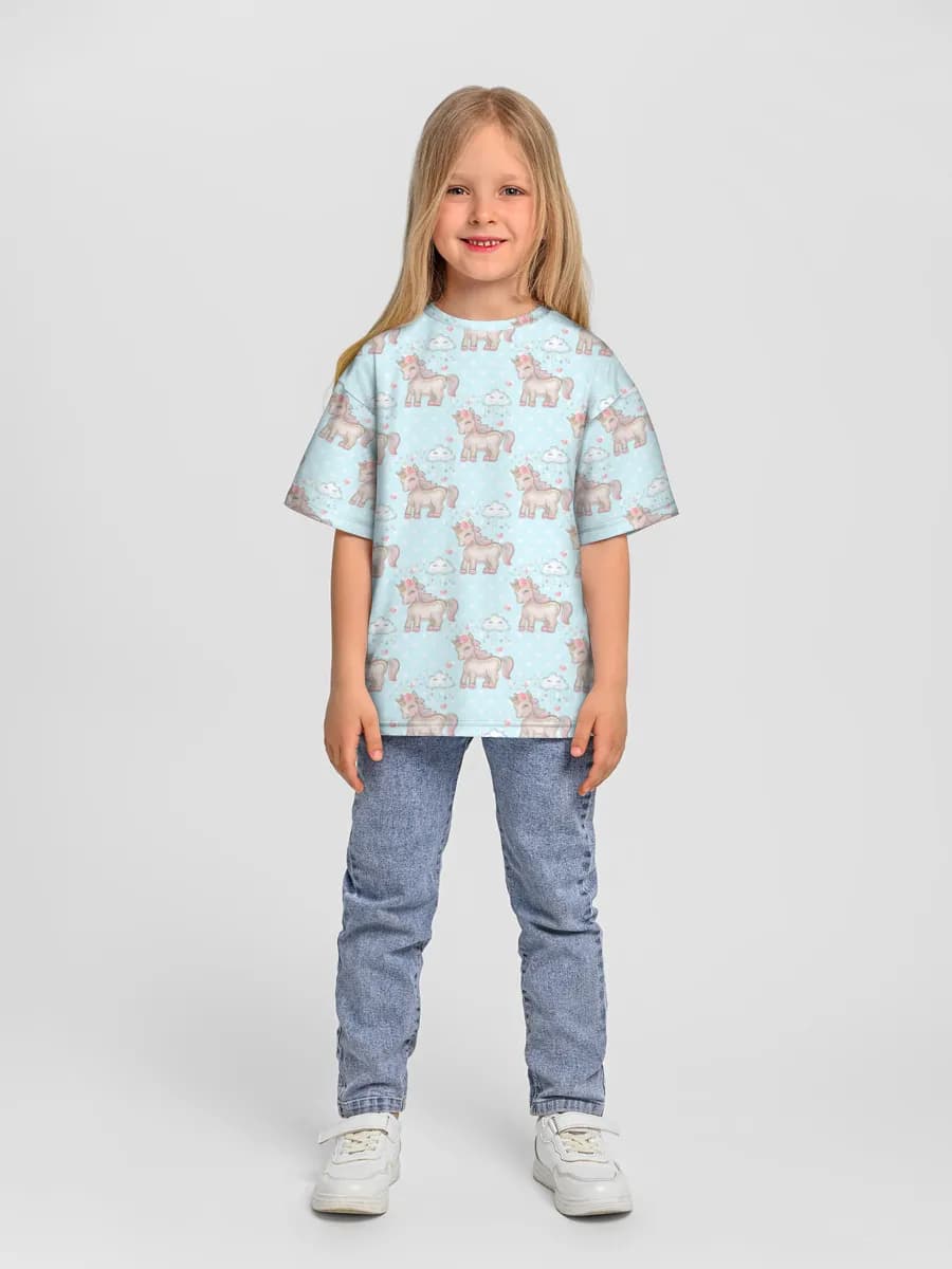 Children's T-shirt. Oversized