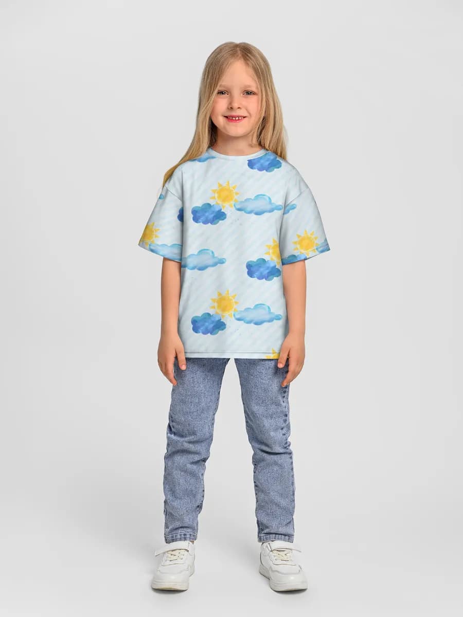 Children's T-shirt. Oversized