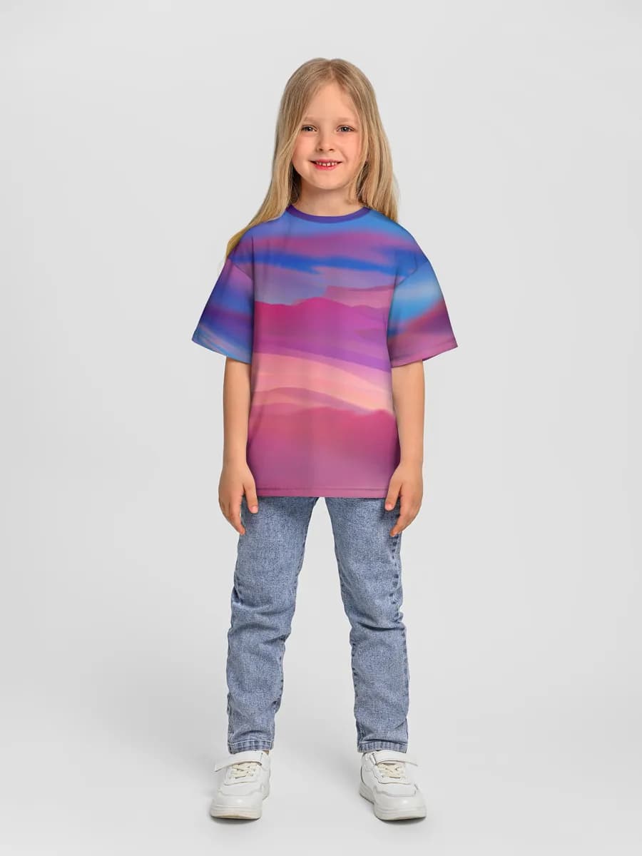 Children's T-shirt. Oversized