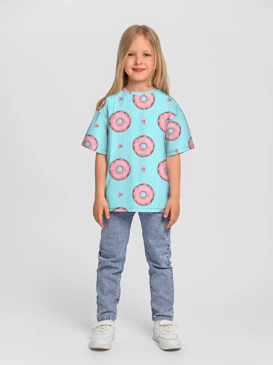 Children's T-shirt. Oversized