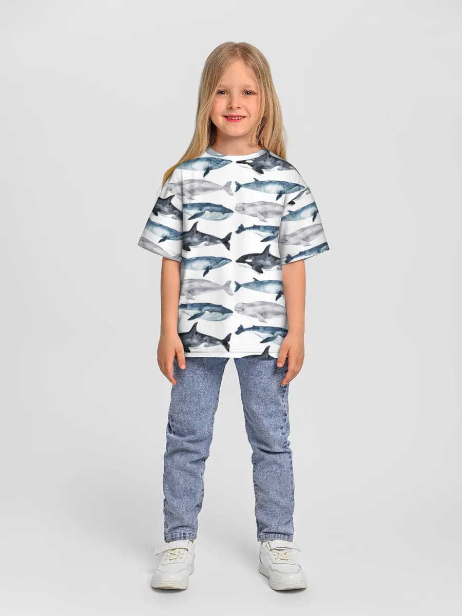 Children's T-shirt. Oversized