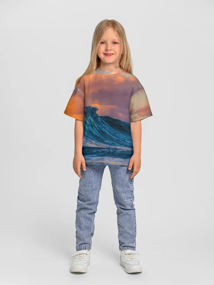 Children's T-shirt. Oversized