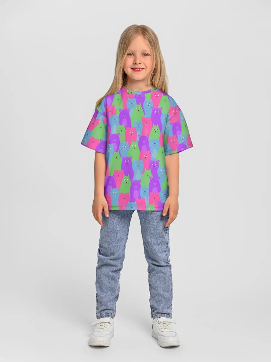 Children's T-shirt. Oversized