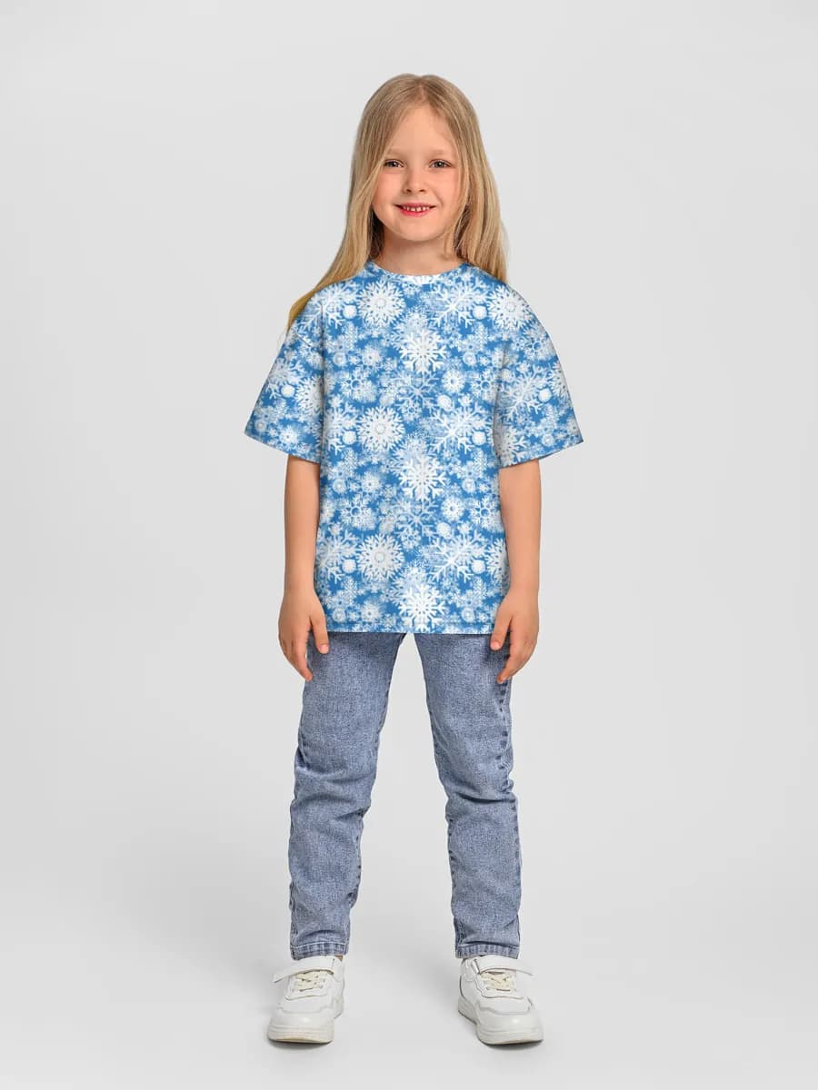 Winter Snowflake Print