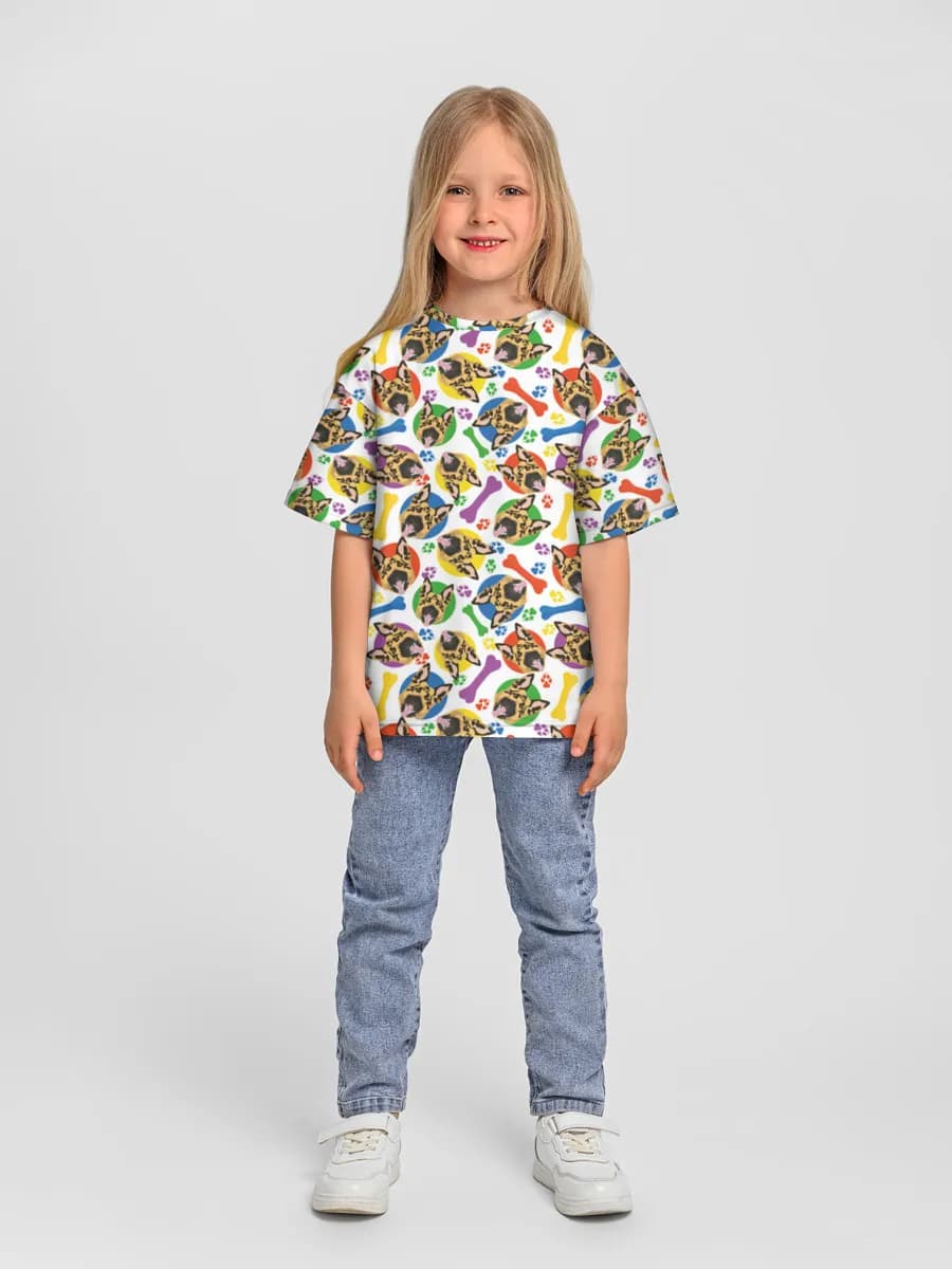 Children's T-shirt. Oversized