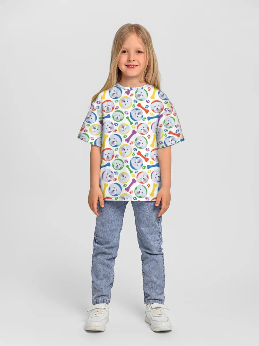 Children's T-shirt. Oversized