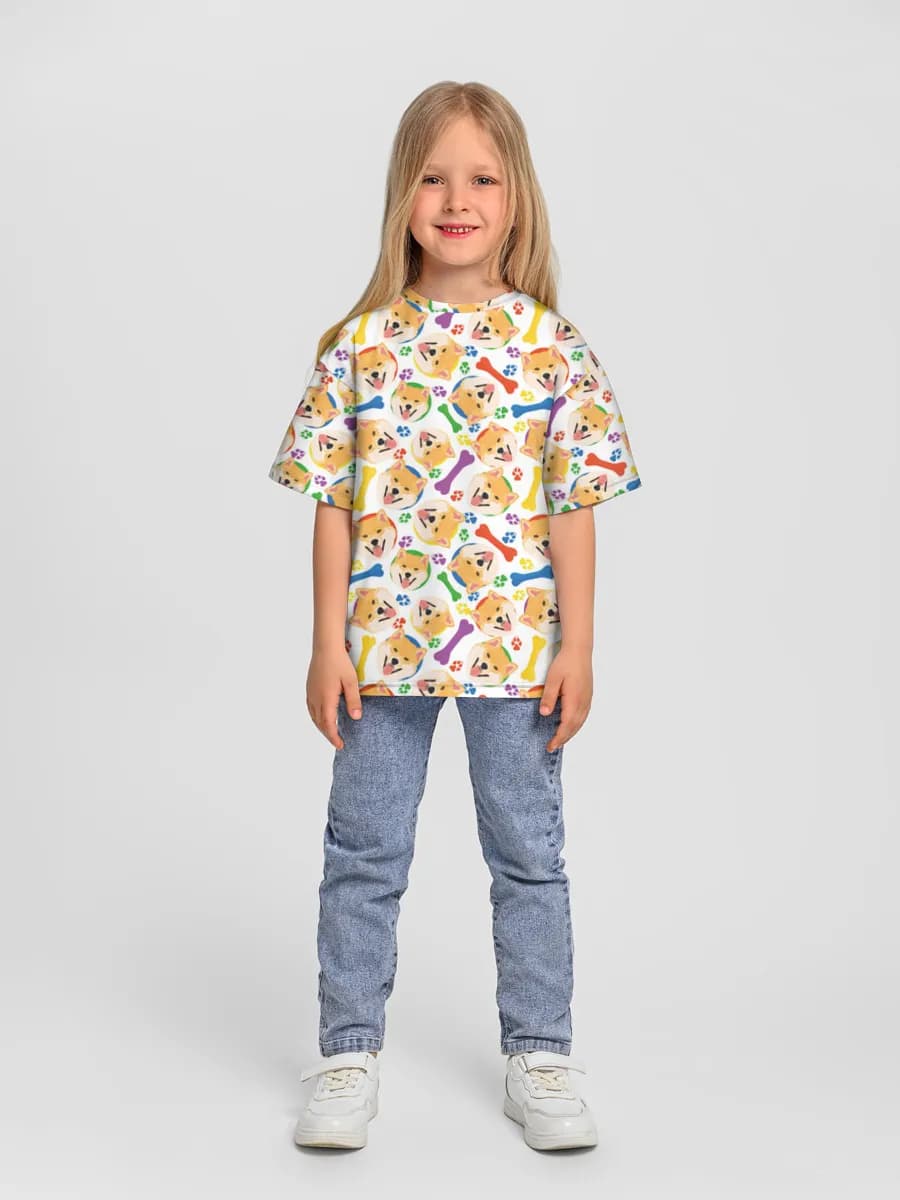 Children's T-shirt. Oversized