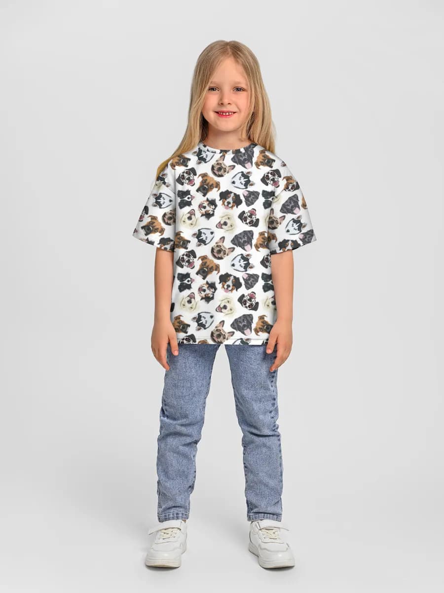Children's T-shirt. Oversized