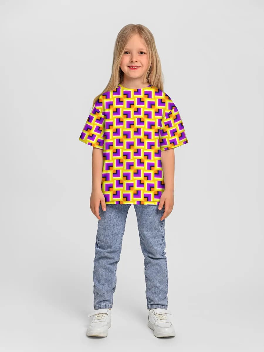 Neon Geometric Maze