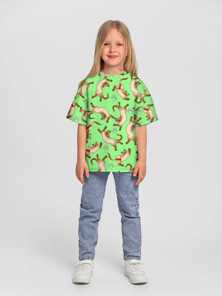 Children's T-shirt. Oversized