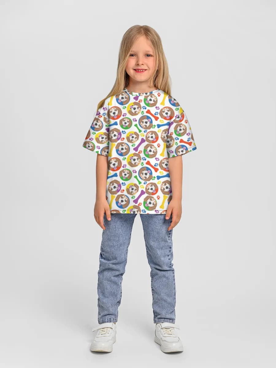 Children's T-shirt. Oversized