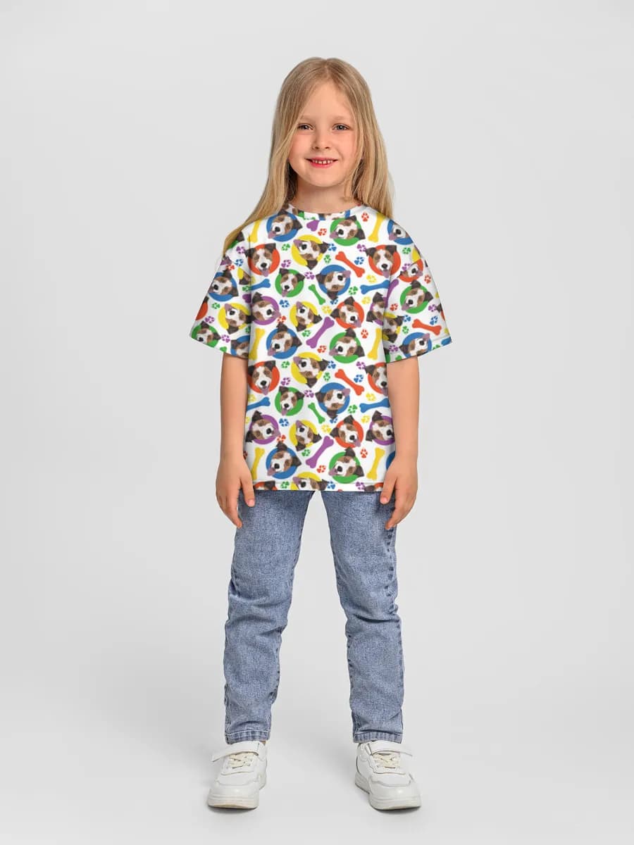 Children's T-shirt. Oversized