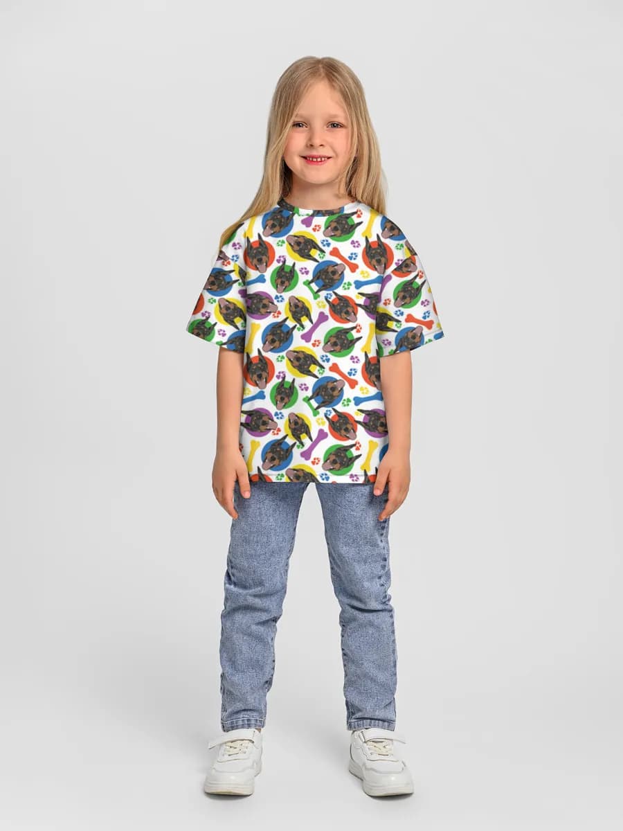Children's T-shirt. Oversized
