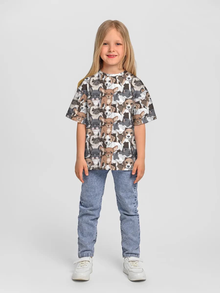Children's T-shirt. Oversized