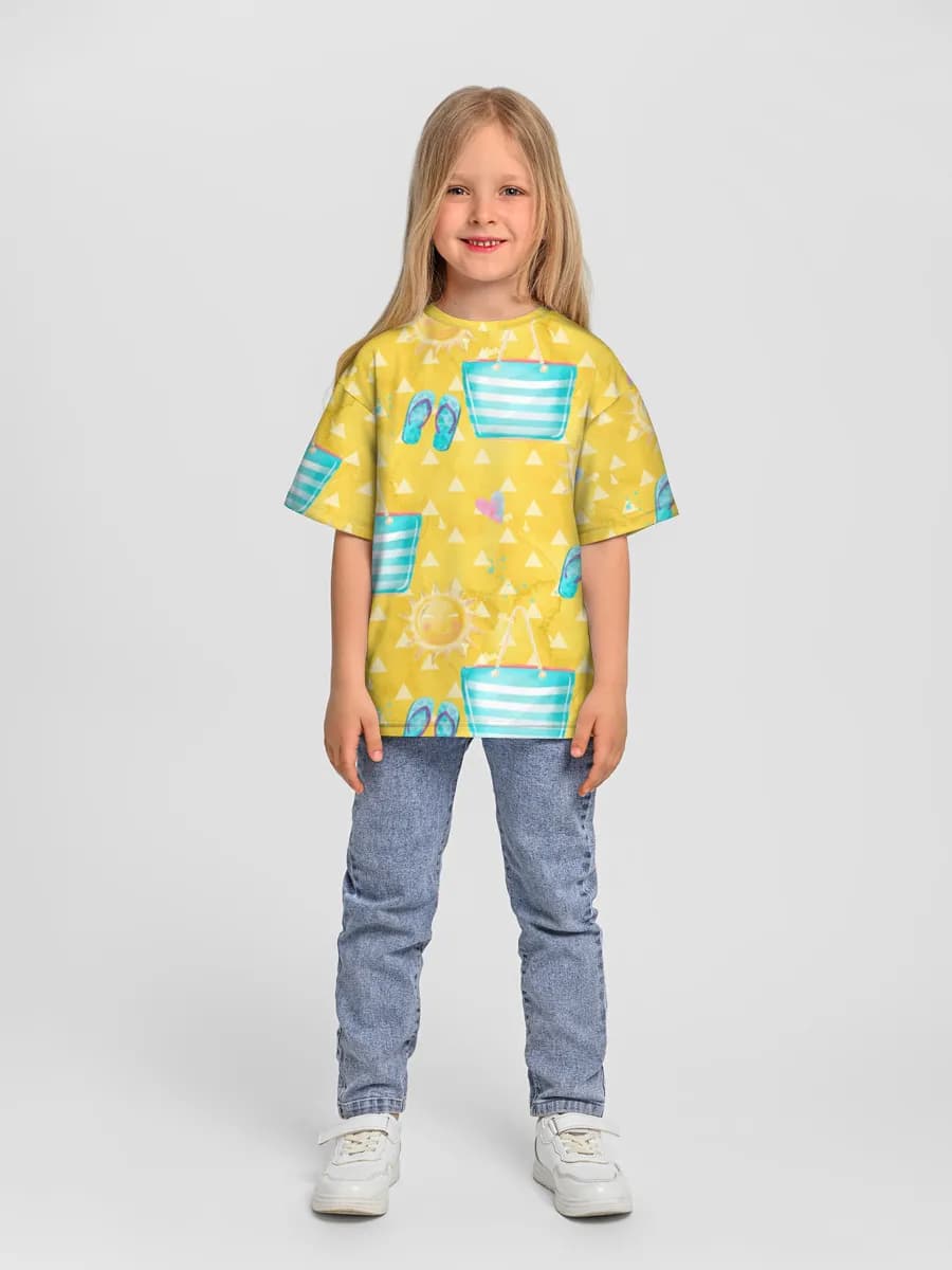 Children's T-shirt. Oversized