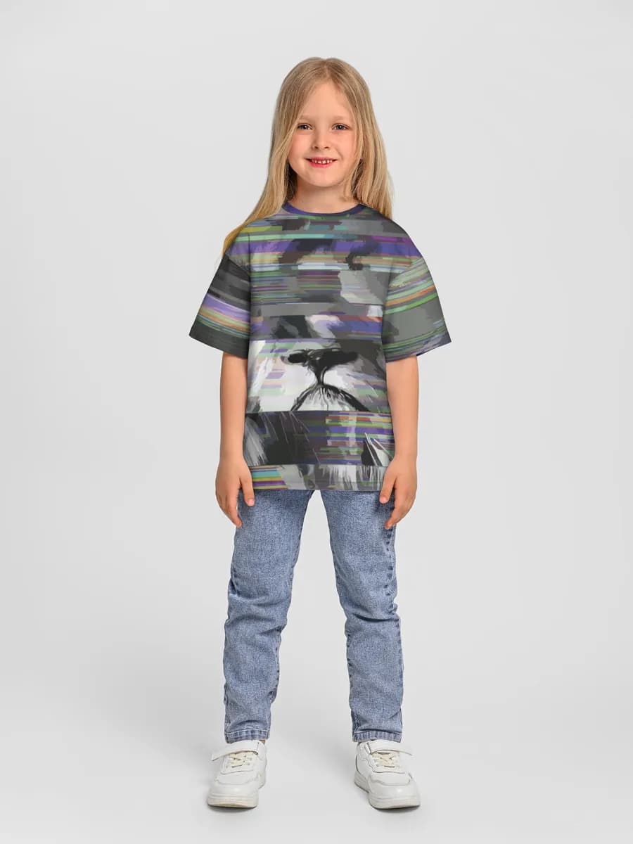 Children's T-shirt. Oversized