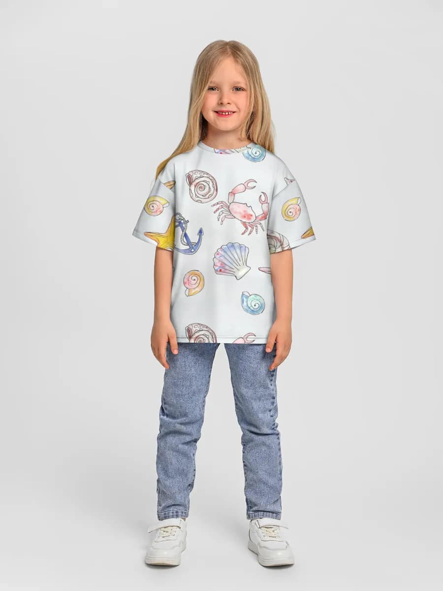 Children's T-shirt. Oversized