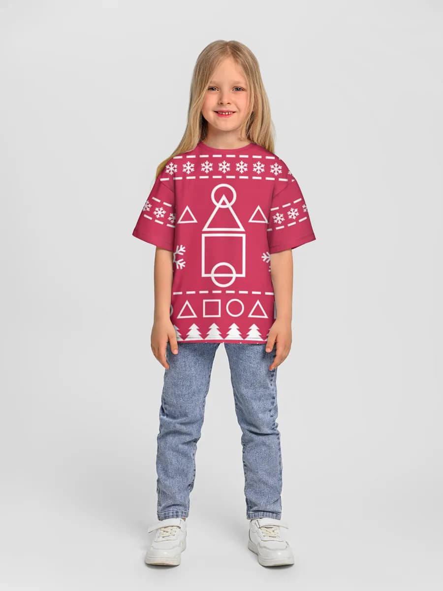 Geometric Holiday Sweater Design