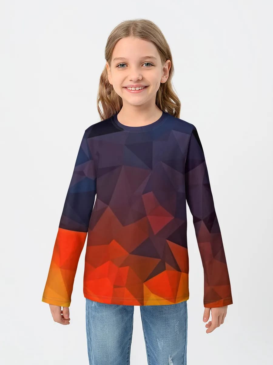 Low Poly Color Gradient