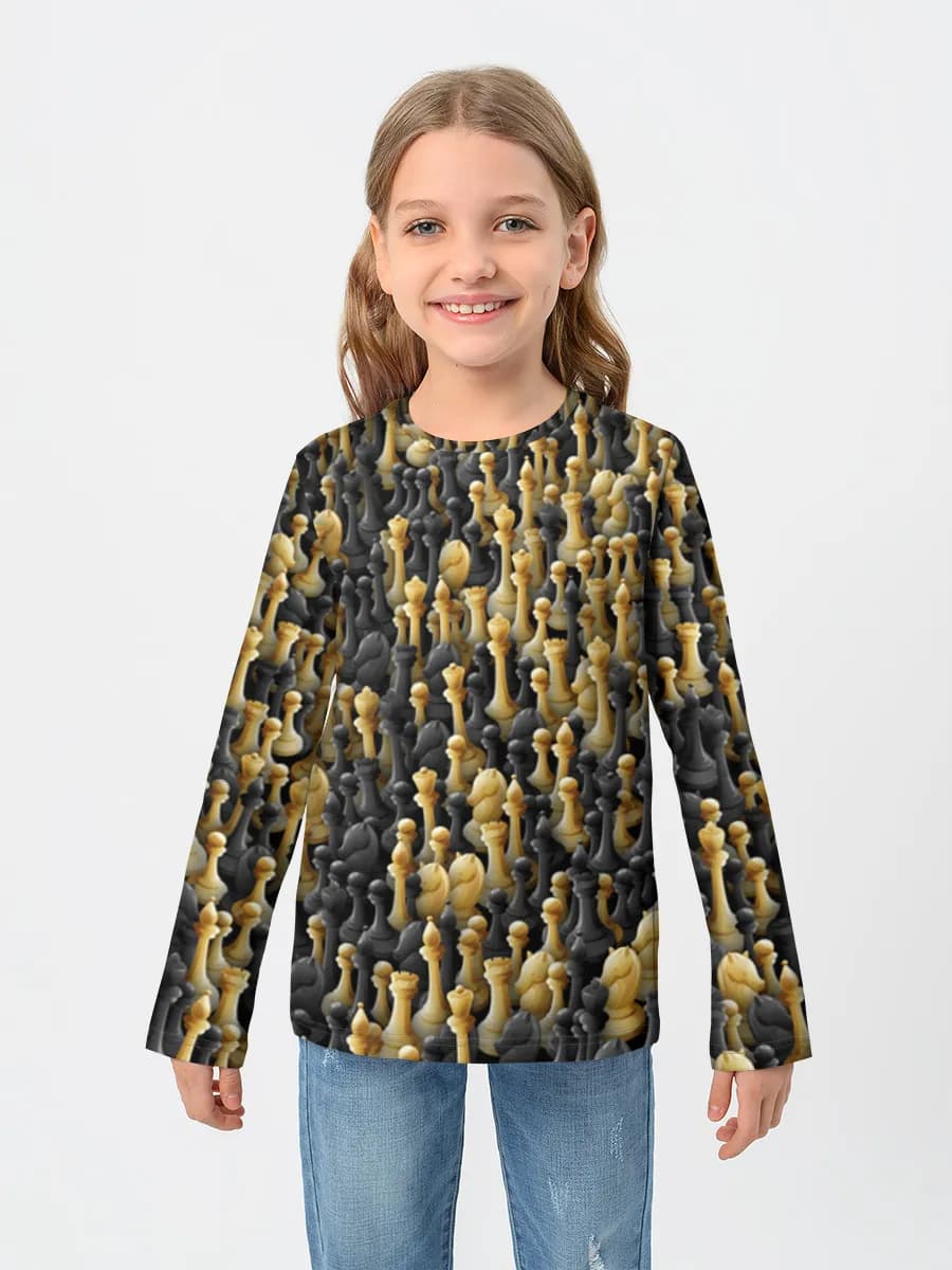 Gold And Black Chess