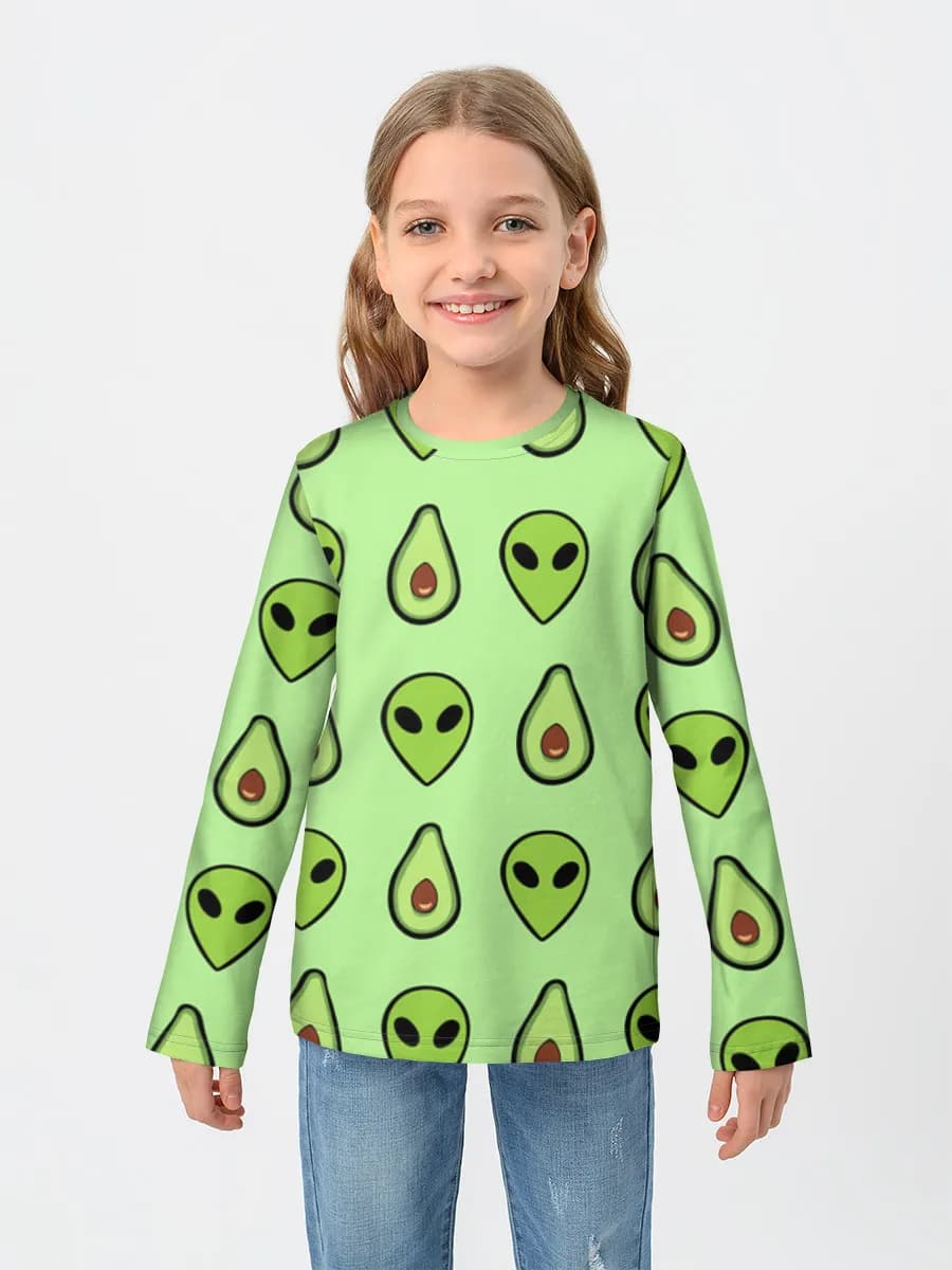 Alien Avocado Doodles