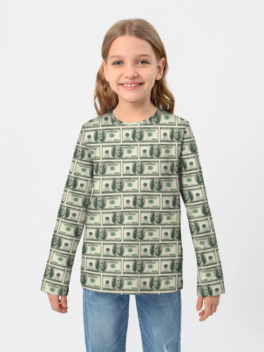 Hundred Dollar Bill Collage