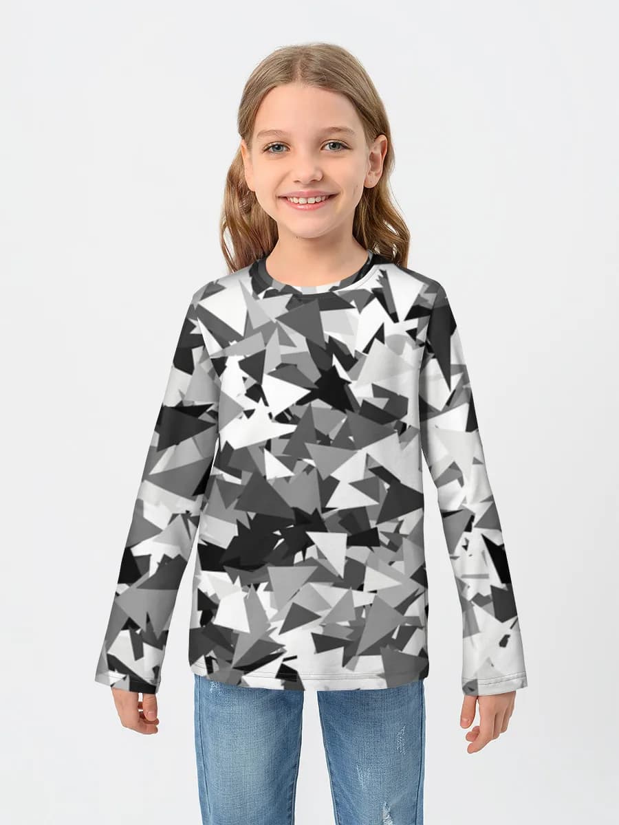 Monochrome Triangle Scatter