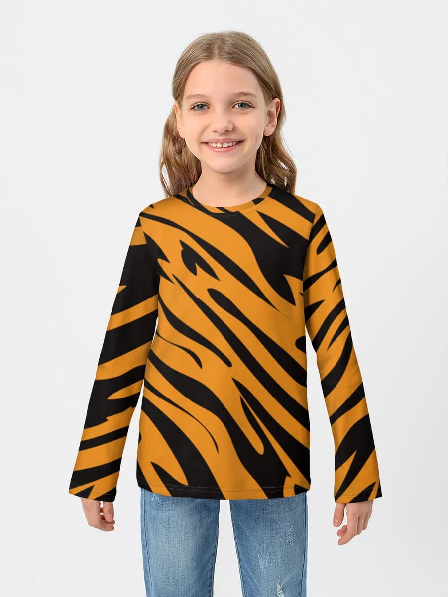 Orange Tiger Stripes