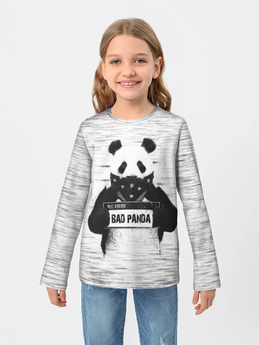 Children's cotton long sleeve shirt