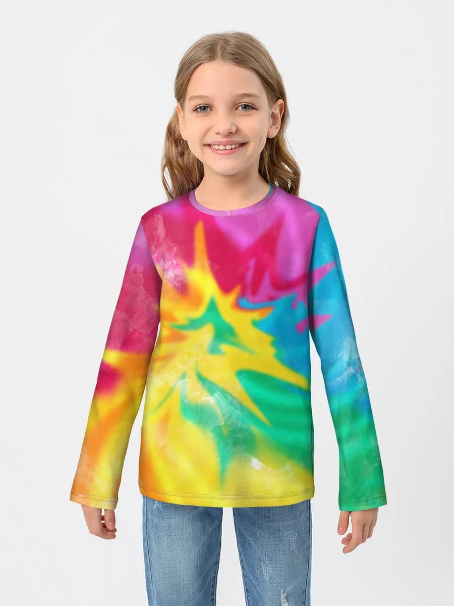 Rainbow Watercolor Burst