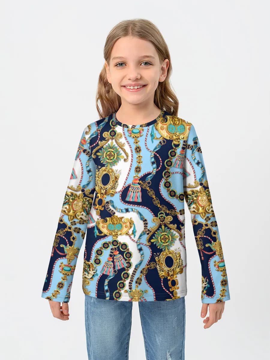 Baroque Chain Scarf Art