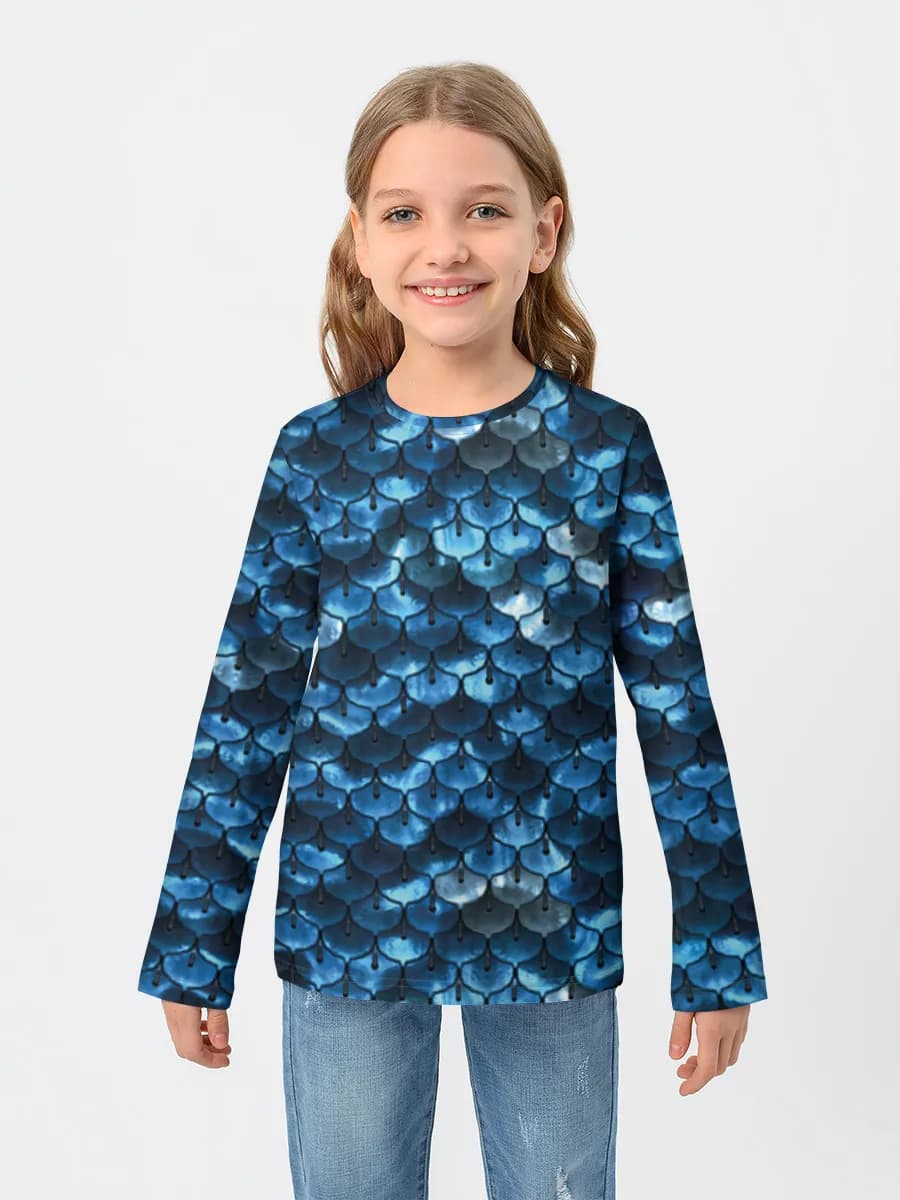 Blue Mermaid Scales