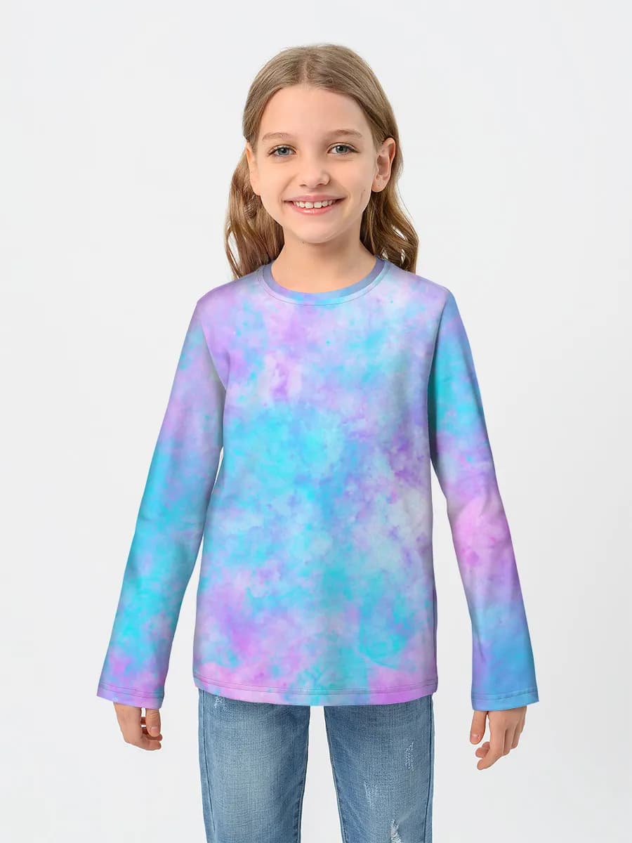 Pastel Watercolor Swirl