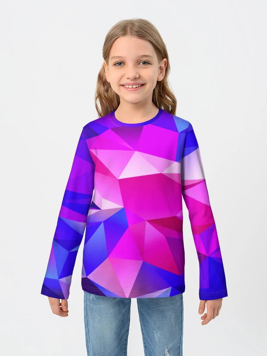 Neon Polygon Gradient