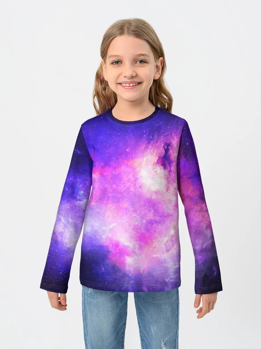 Vibrant Cosmic Nebula