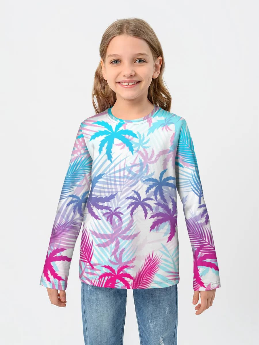Pastel Palm Paradise