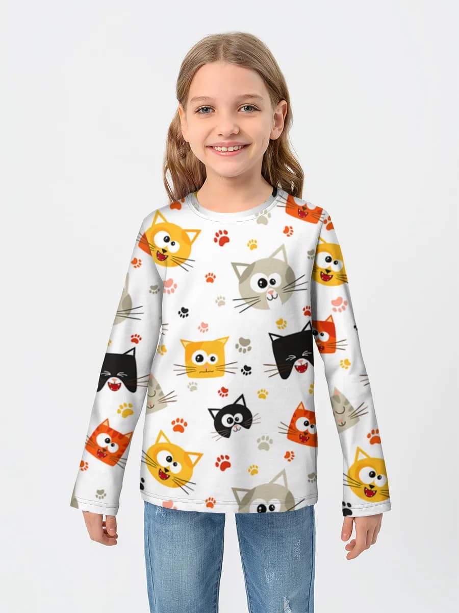 Cute Cartoon Cat Faces