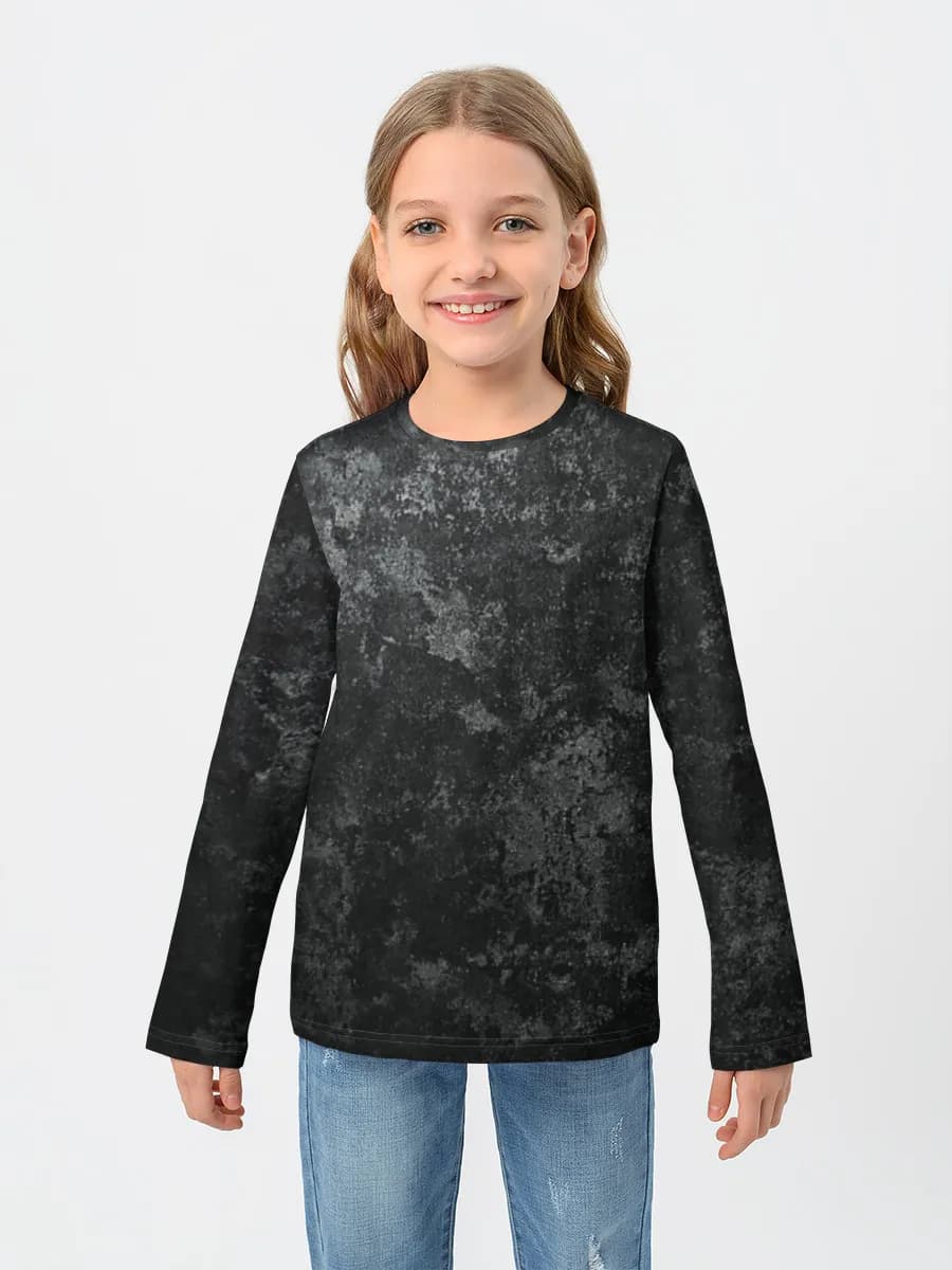 Children's cotton long sleeve shirt
