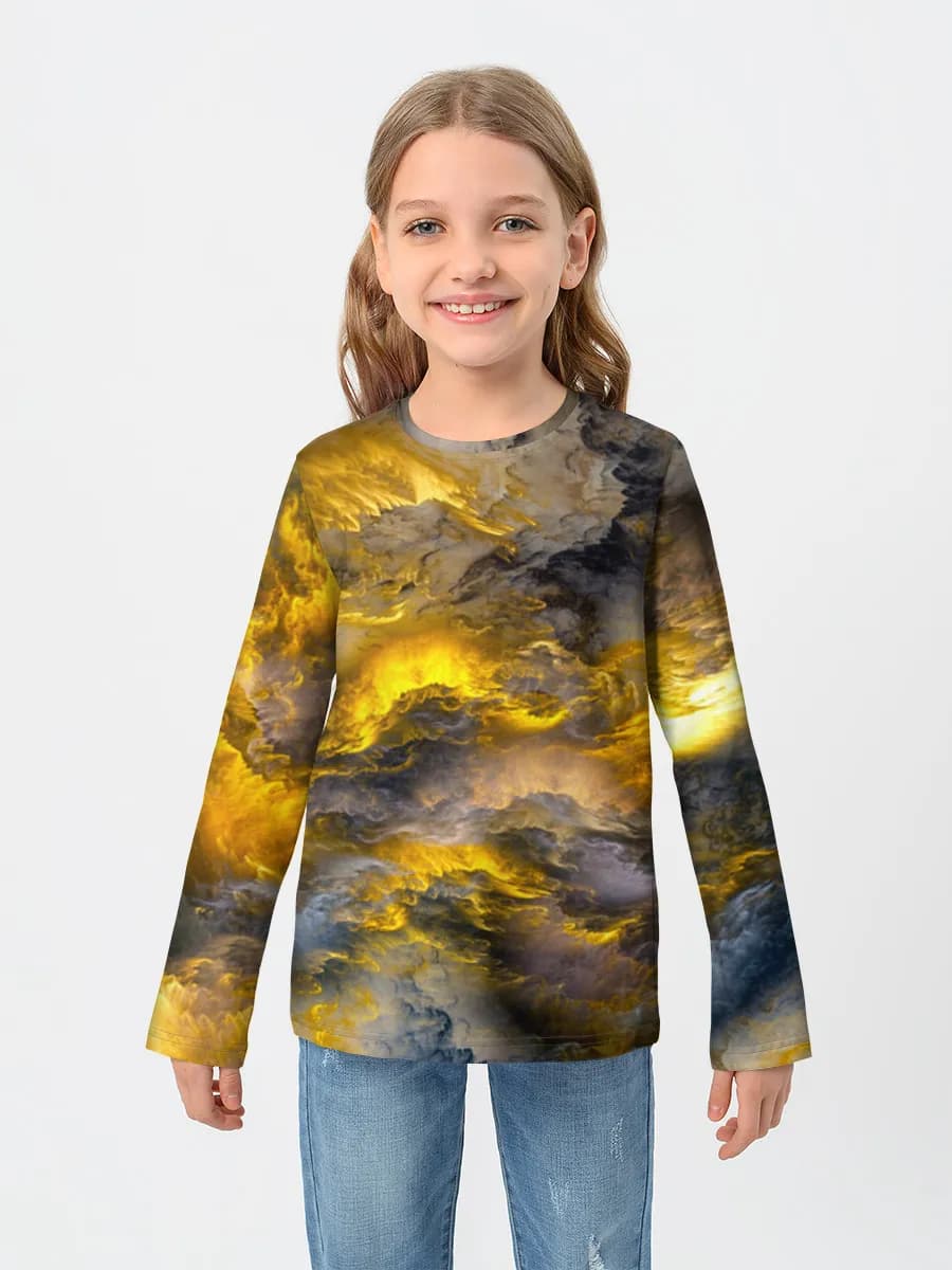 Golden Storm Clouds