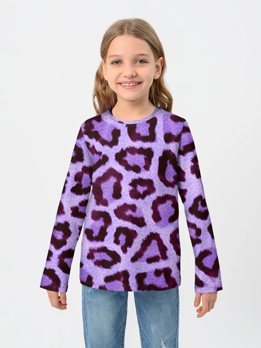 Purple Leopard Print