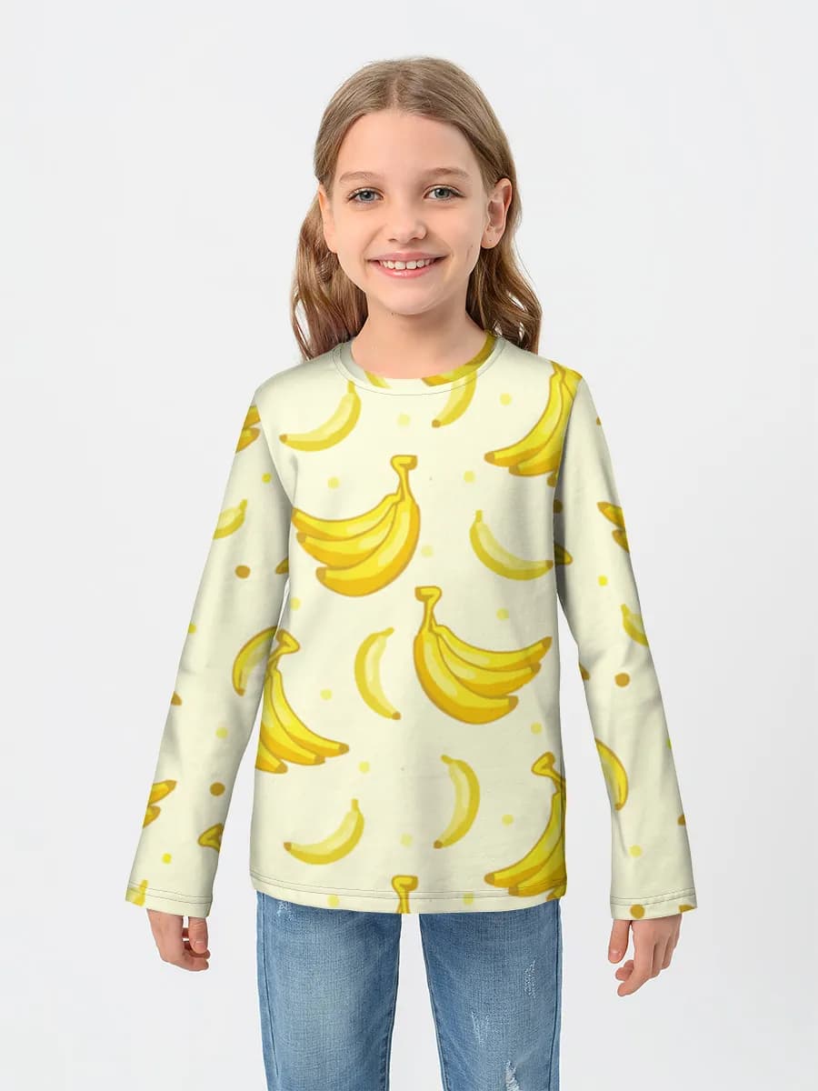 Playful Banana Illustration