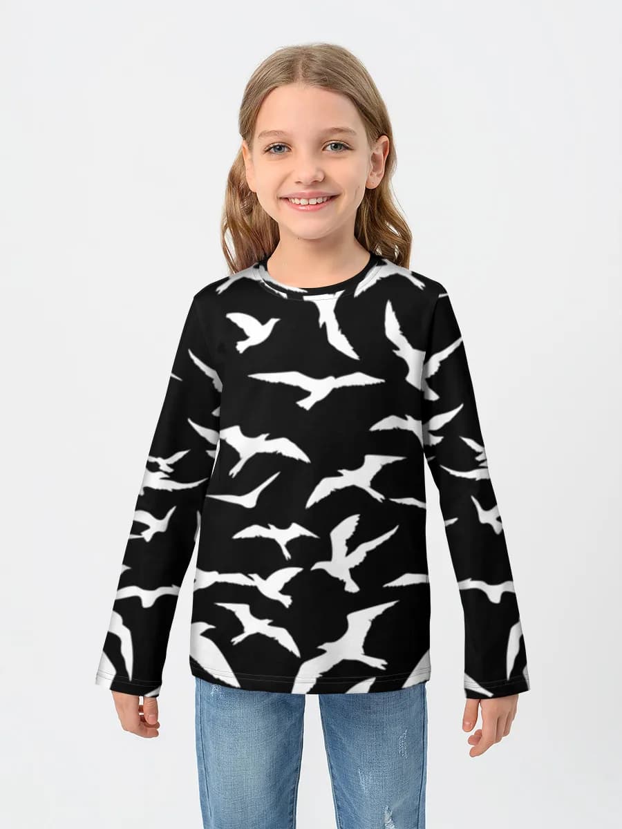 Flying Bird Silhouettes