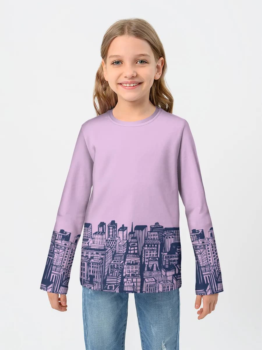 Hand Drawn City Skyline