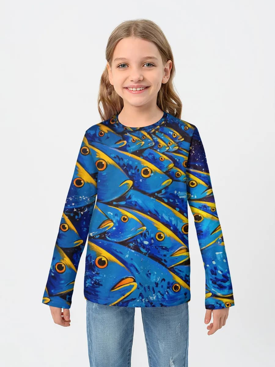 School Of Blue Fish